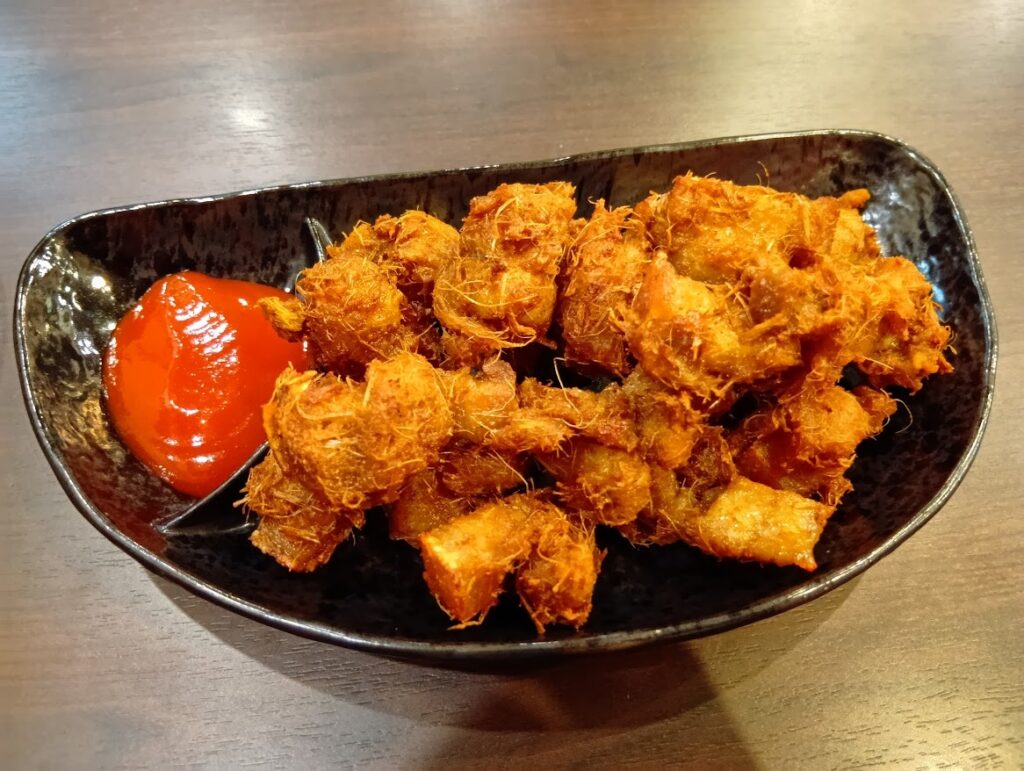 ガランガルの豚バラ揚げ